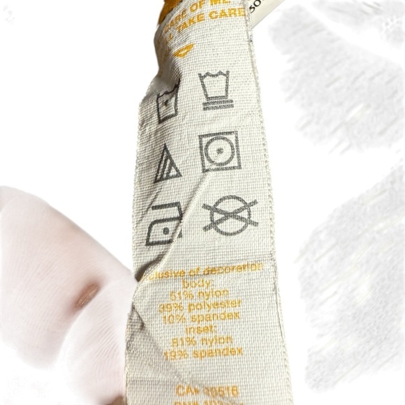 LUCY Women’s Crop Leggings SZ M Grey Stretch Pull On Athletic 21” inseam W/ PKTS - Picture 3 of 10